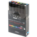 ShinHan Touch Opaque Markers Fine Set of 12