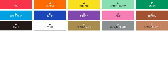 ShinHan Touch Opaque Markers Medium Set of 15