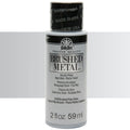 Folk Art Brushed Metal Acrylic Craft Paint 2oz/59ml#Colour_PALE SILVER