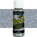 Decoart Craft Twinkles Glitter Craft Paint 59ml#Colour_SILVER