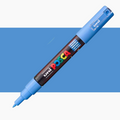  Uni Posca Markers PC-1M Ultra Fine 0.7mm Round Tip#Colour_SKY BLUE