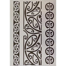 5 Star Māori Designs Stencil A4