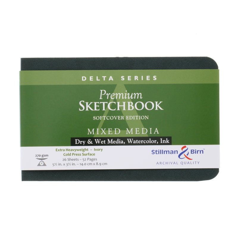 Stillman & Birn DELTA Softcover 270gsm Sketchbook