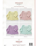 DMC 100% Baby Merino Pattern Leaflet - Girls Button Up Cardigan & Booties