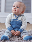 DMC 100% Baby Merino Pattern Leaflet - Baby Jumper & Booties