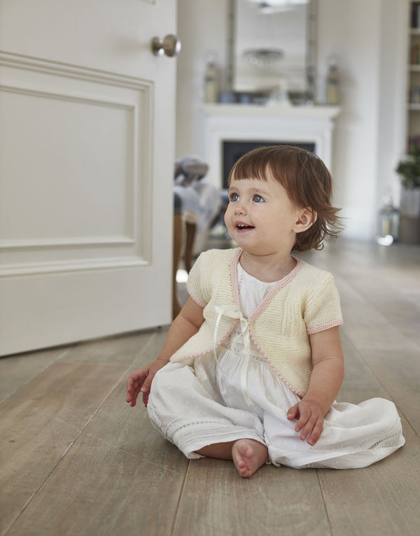 DMC 100% Baby Merino Pattern Leaflet - Girls Bolero