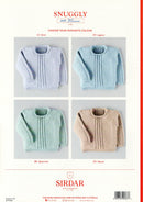 DMC 100% Baby Merino Pattern Leaflet - Boys Cable Sweater
