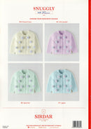 DMC 100% Baby Merino Pattern Leaflet - Girls Pom Pom Cardigan