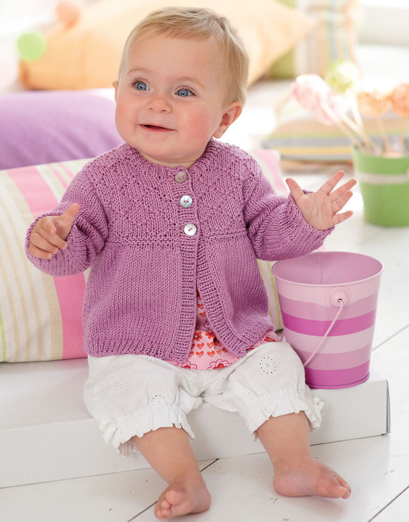 DMC Angel Bamboo Pattern Leaflet - Girls Cardigans