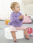 DMC Angel Bamboo Pattern Leaflet - Girls Lace Edge Top & Jacket