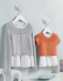 DMC Angel Bamboo Pattern Leaflet - Baby Girls Cardigans