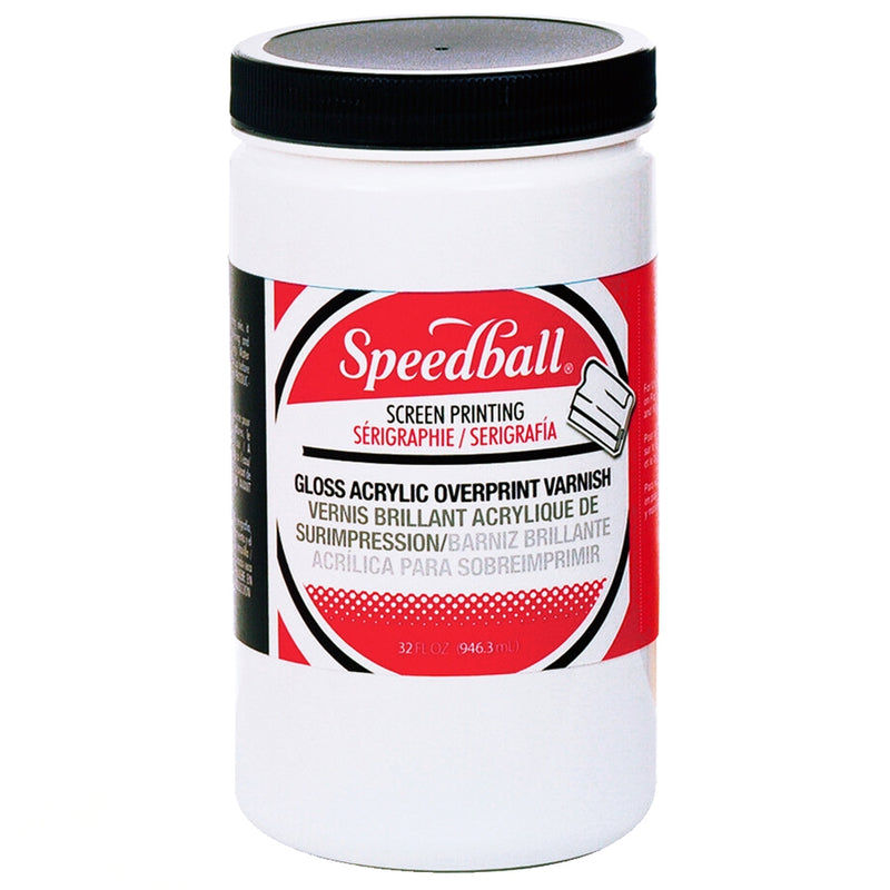 Speedball Gloss Overprint Varnish 32oz