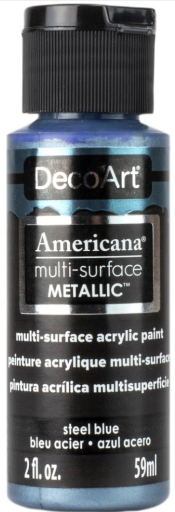 Decoart Americana Multi-Surface Metallic Paints 59ml