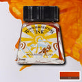 Winsor & Newton Fast Drying, Water Resistant Transparent Drawing Ink 14ml#Colour_SUNSHINE YELLOW
