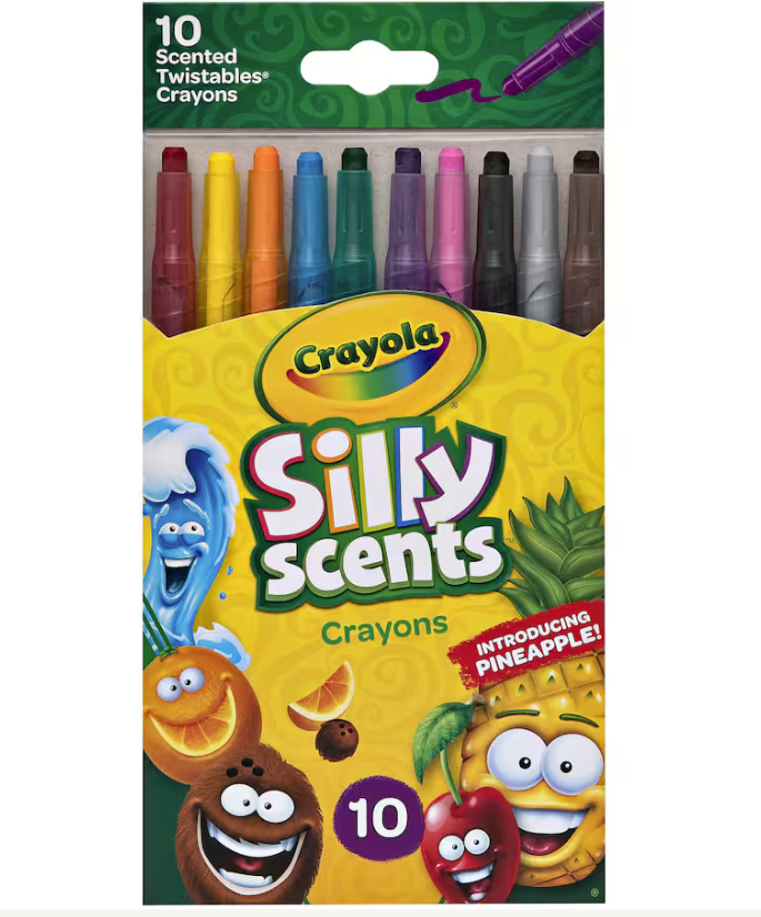 Crayola Silly Scents Twistable Crayons Pack of 10