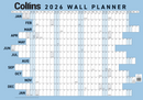 Collins Wallplanner Large Laminated 700X990MM Even Year