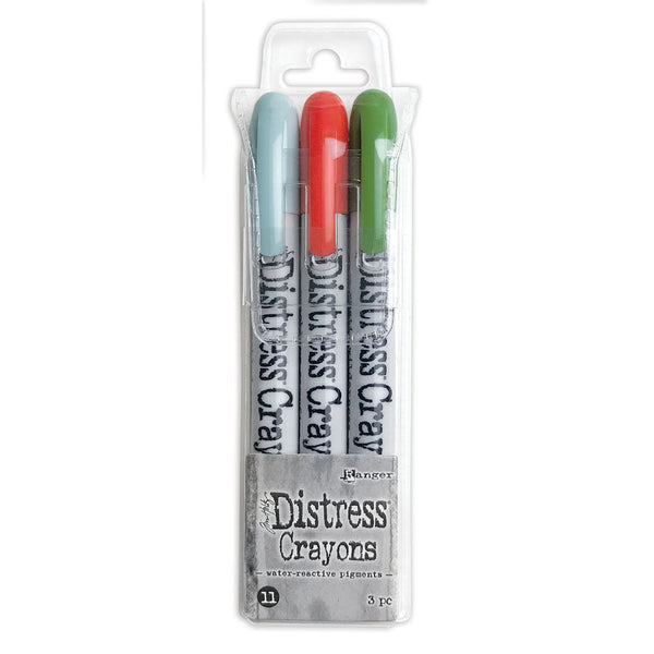 Tim Holtz Distress Crayons Set #11 Pack of 3
