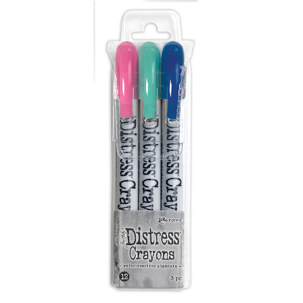 Tim Holtz Distress Crayons Set #12 Pack of 3