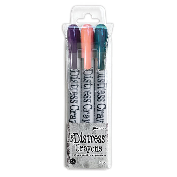 Tim Holtz Distress Crayons Set #14 Pack of 3