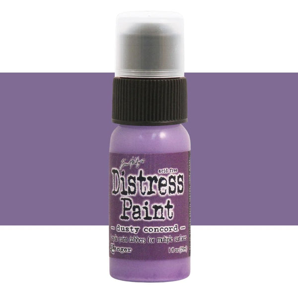 Ranger Distress Acrylic Dabber Paints 29.5ML#Colour_DUSTY CONCORD