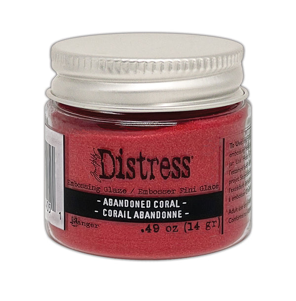 Tim Holtz Distress Embossing Glazes 14g#Colour_ABANDONED CORAL