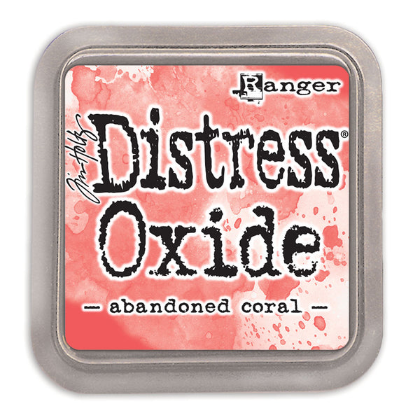 Tim Holtz Distress Oxide Ink 3x3" Pads#Colour_ABANDONED CORAL