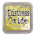 Tim Holtz Distress Oxide Ink 3x3" Pads#Colour_CRUSHED OLIVE