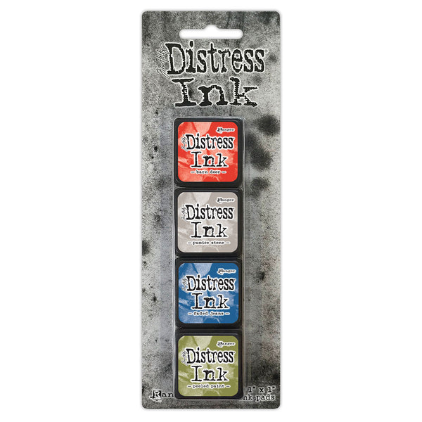 Tim Holtz Distress 1x1" Ink Pad Mini Kit 5