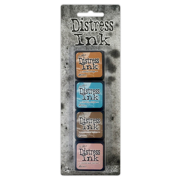 Tim Holtz Distress 1x1" Ink Pad Mini Kit 6