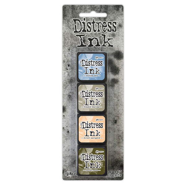 Tim Holtz Distress 1x1" Ink Pad Mini Kit 9