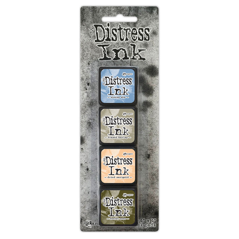Tim Holtz Distress 1x1" Ink Pad Mini Kit 9