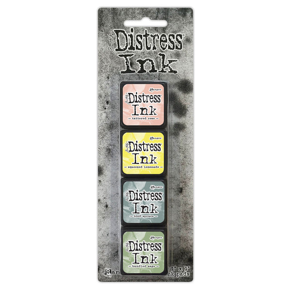 Tim Holtz Distress 1x1" Ink Pad Mini Kit 10