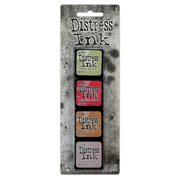 Tim Holtz Distress 1x1" Ink Pad Mini Kit 11
