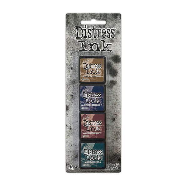 Tim Holtz Distress 1x1" Ink Pad Mini Kit 12