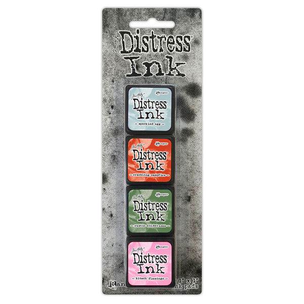 Tim Holtz Distress 1x1" Ink Pad Mini Kit 16