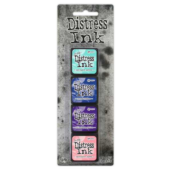 Tim Holtz Distress 1x1" Ink Pad Mini Kit 17