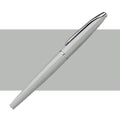 Cross ATX Etched Diamond Pattern Fine Nib Fountain Pens#Colour_TITANIUM GREY