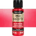 Decoart Americana Pearls Paints 2oz#Colour_TRUE RED