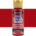 Decoart Americana Gloss Enamel Paints 2oz#Colour_TUSCAN RED
