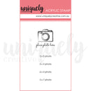 Uniquely Creative Place Photo Here Photopolymer Stamp