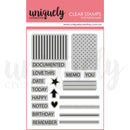 Uniquely Creative Essential Ephemera Photopolymer Stamp