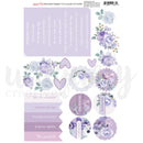 Uniquely Creative Ultraviolet Delight Cut-A-Part Sheet