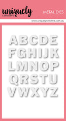 Uniquely Creative Small Uppercase Alpha Die