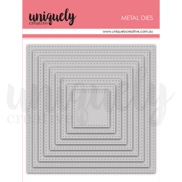 Uniquely Creative Stitched Nesting Square Die