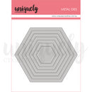 Uniquely Creative Stitched Nesting Hexagon Die