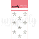 Uniquely Creative Pearl Daisy Stickers