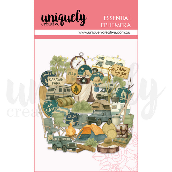 Uniquely Creative Field Notes Campsite Ephemera