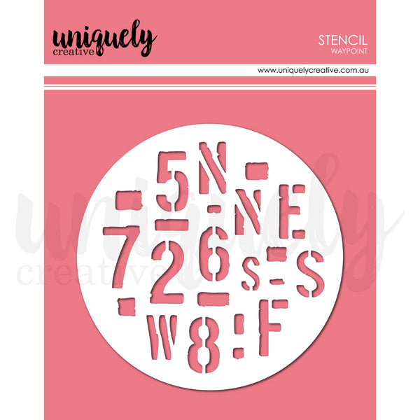 Uniquely Creative Waypoint Stencil