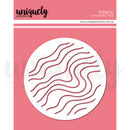 Uniquely Creative Topographic View Stencil