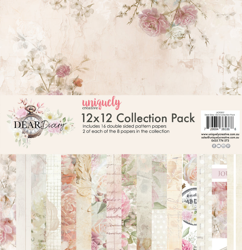 Uniquely Creative Dear Diary 12 x 12" Collection Pack